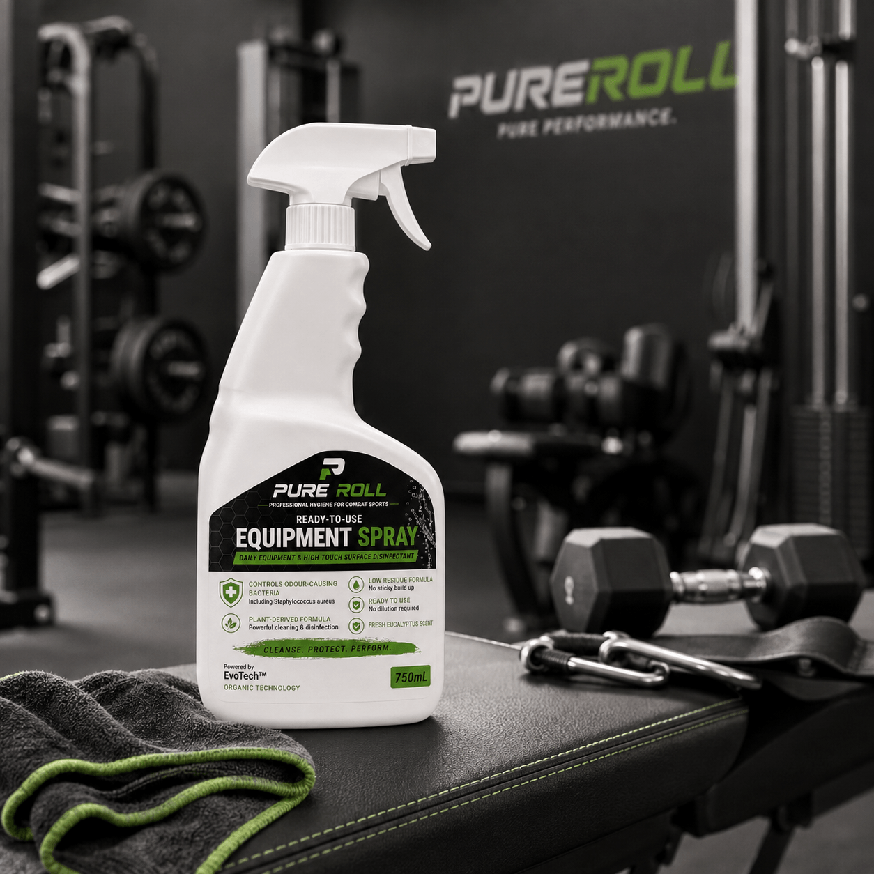 PUREROLL™ Equipment Spray